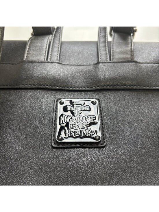 Loungefly Disney Nightmare Before Christmas Pumpkin King Panel Mini Backpack Bag